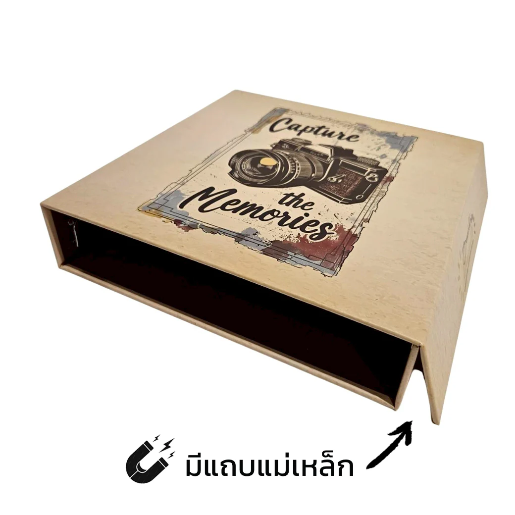 ปกอัลบั้มแบบกล่องลาย CAMERA VINTAGE - Image 2