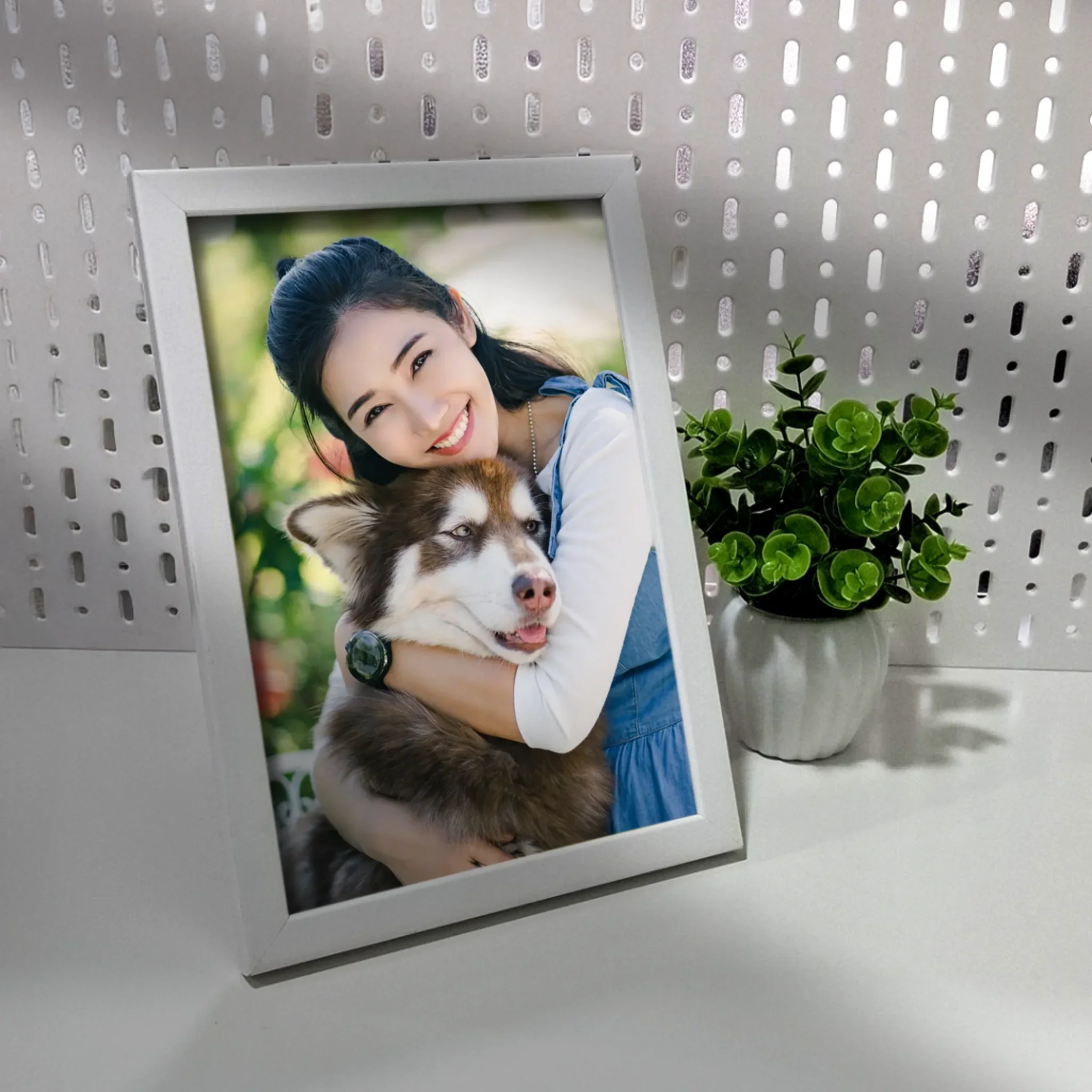 กรอบโมเดิร์น+รูปขนาด 4x6 I 6x9 I 8x12 นิ้ว - แนวตั้ง - Image 3