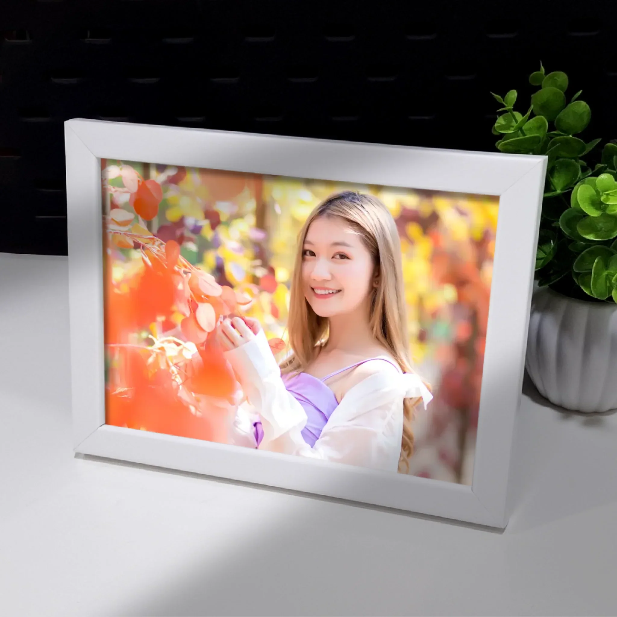 กรอบโมเดิร์น+รูปขนาด 5x7 นิ้ว - แนวนอน