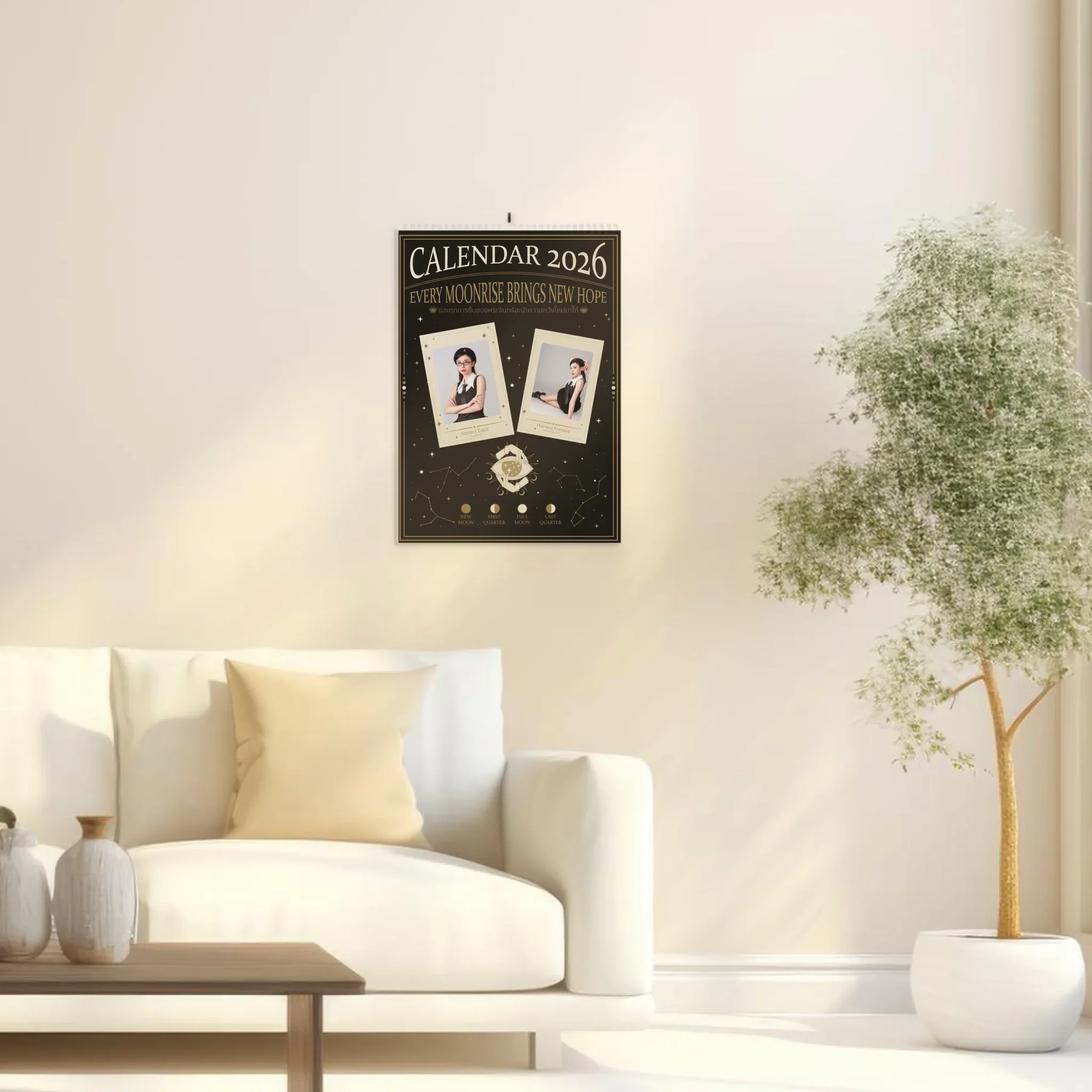 Calendar 30x42 cm - Moonlight Magic แบบแขวน (28รูป) - Image 14
