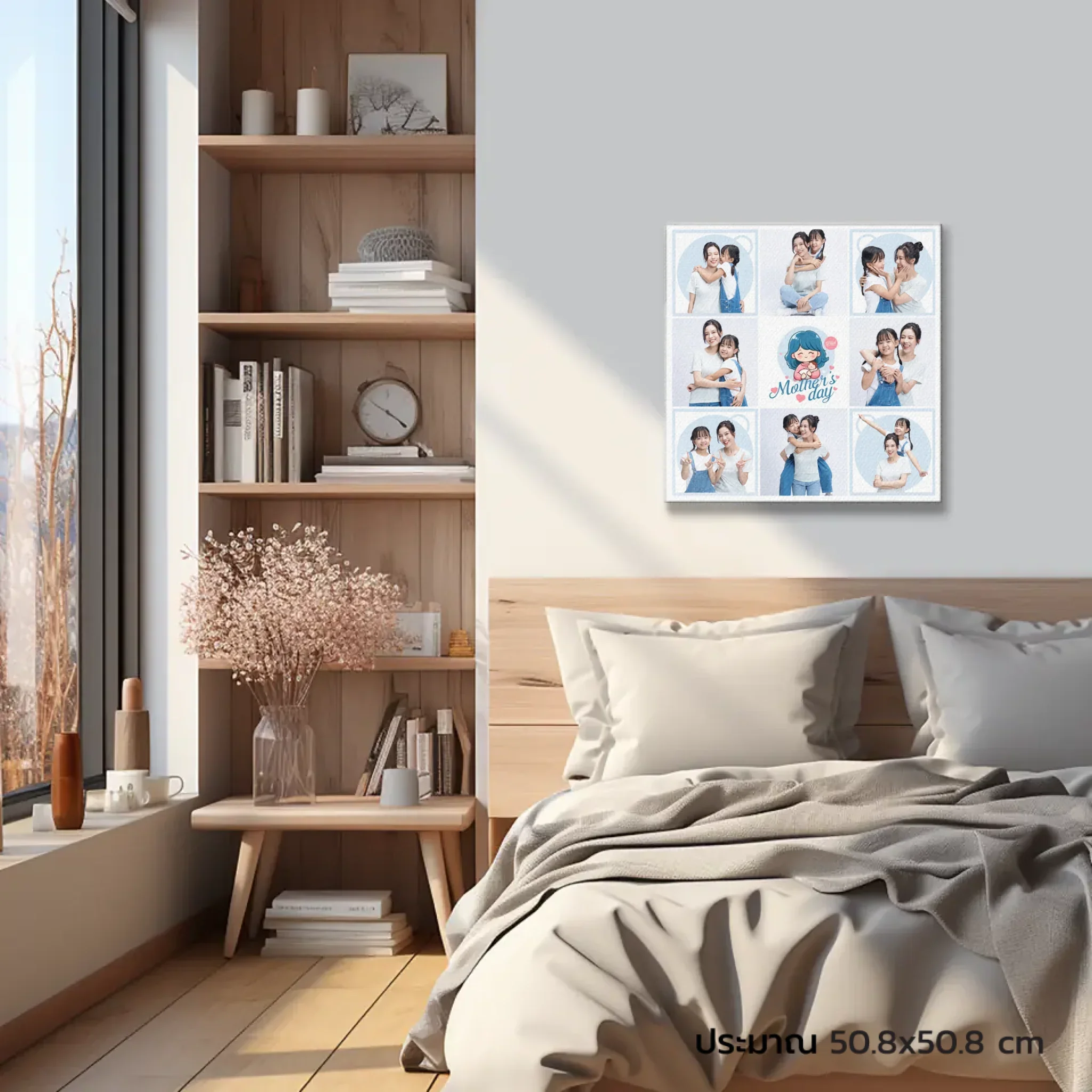 CANVAS จตุรัส LOVE MOM 04 - Image 7
