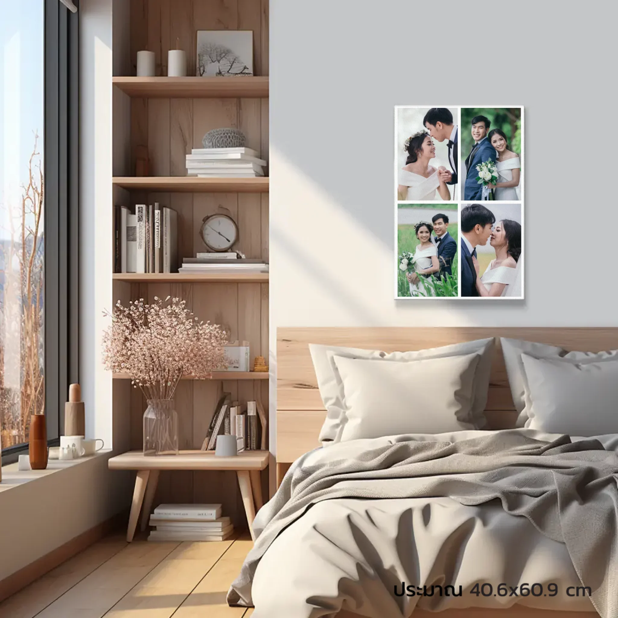 CANVAS PORTRAIT แนวตั้ง แบบ 4 รูป - Image 6