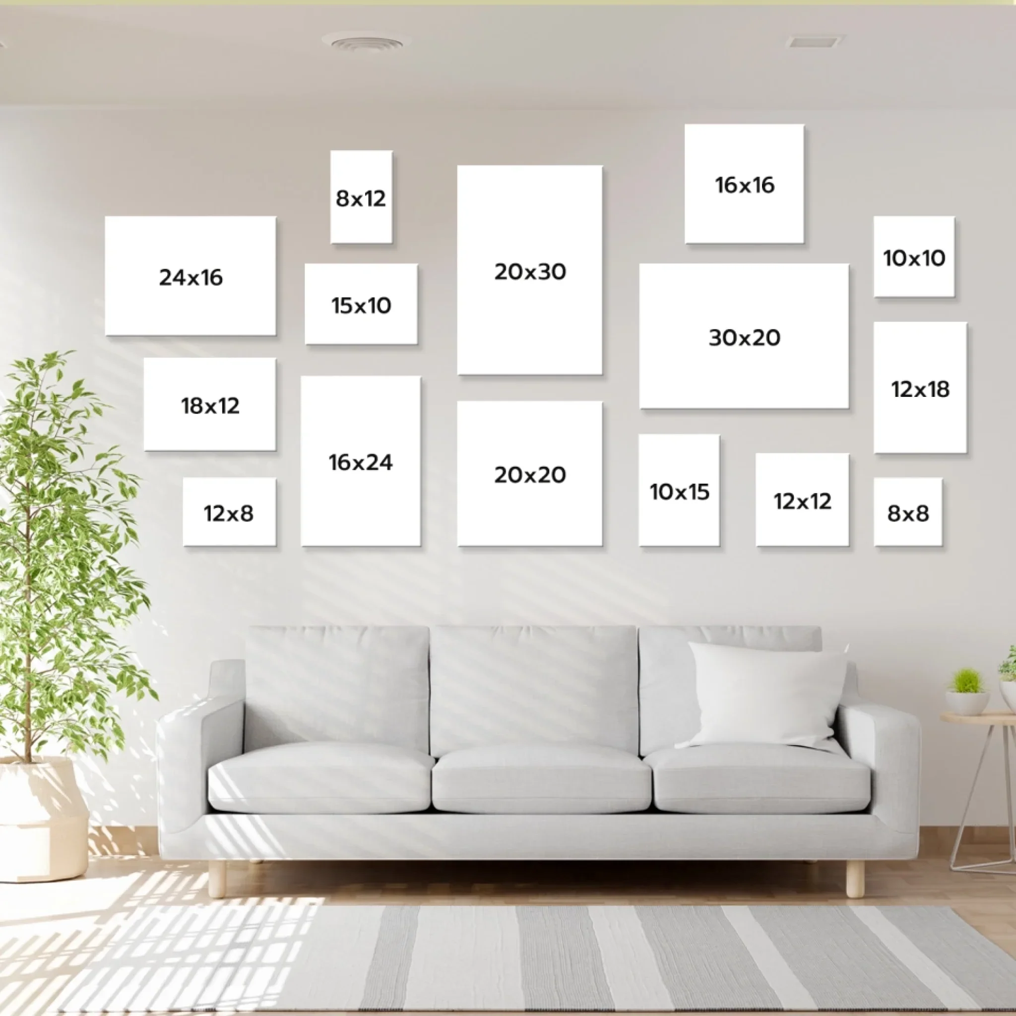 CANVAS จตุรัส แบบ 4 รูป - Image 9