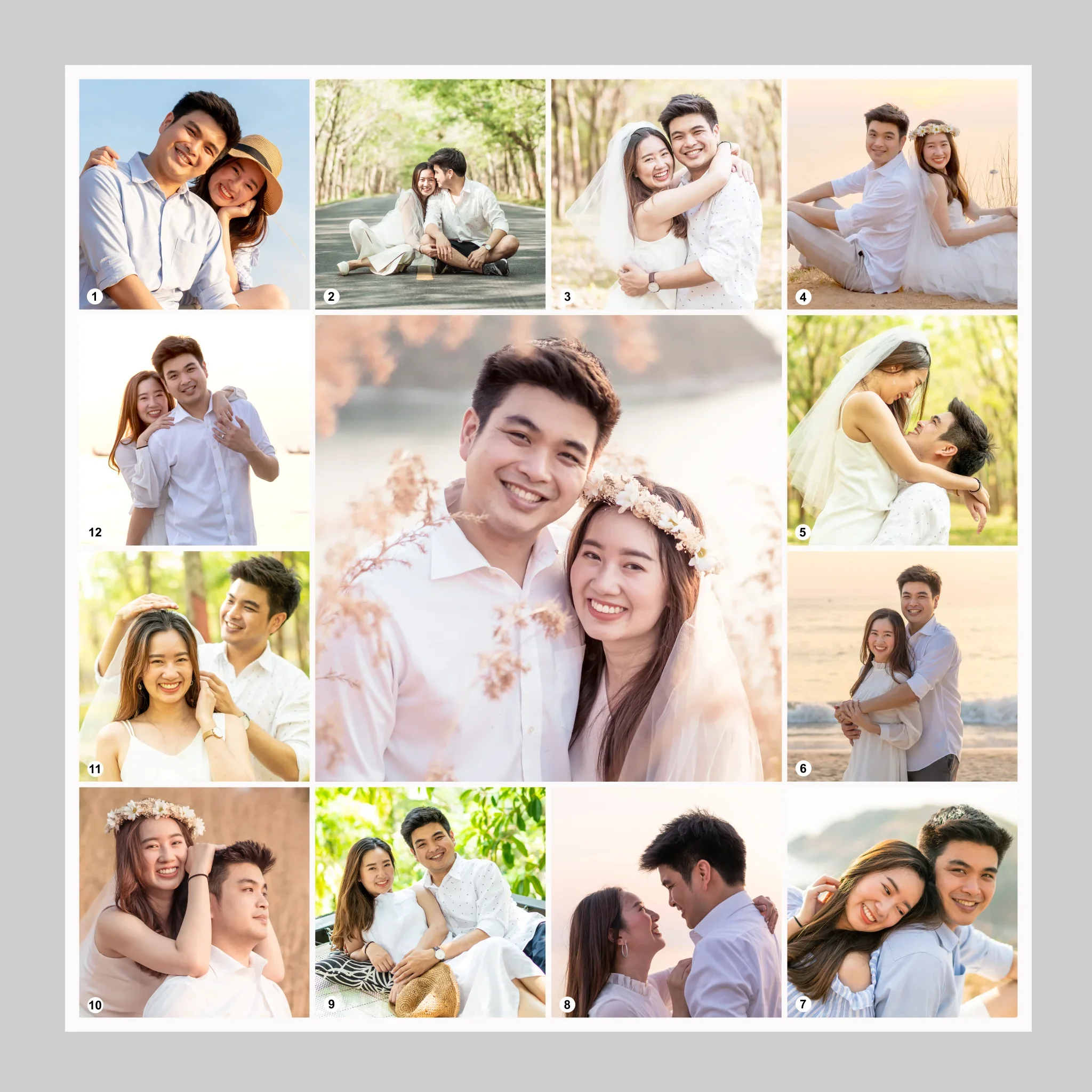 กรอบลอยจตุรัส แบบ 13 รูป - Image 3
