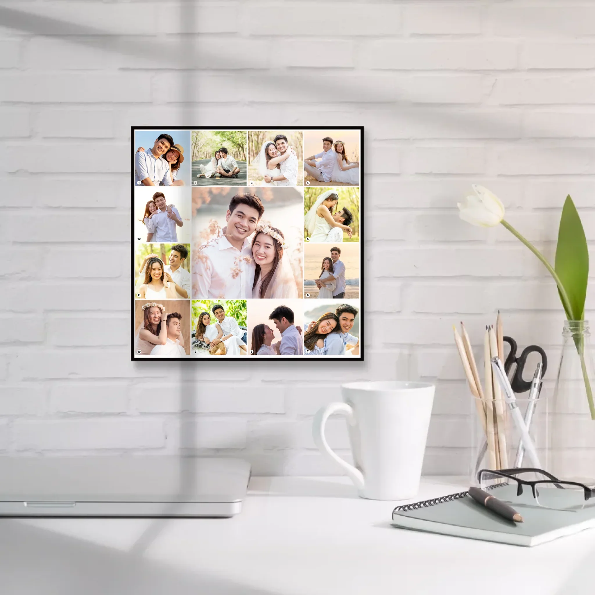 กรอบลอยจตุรัส แบบ 13 รูป - Image 9