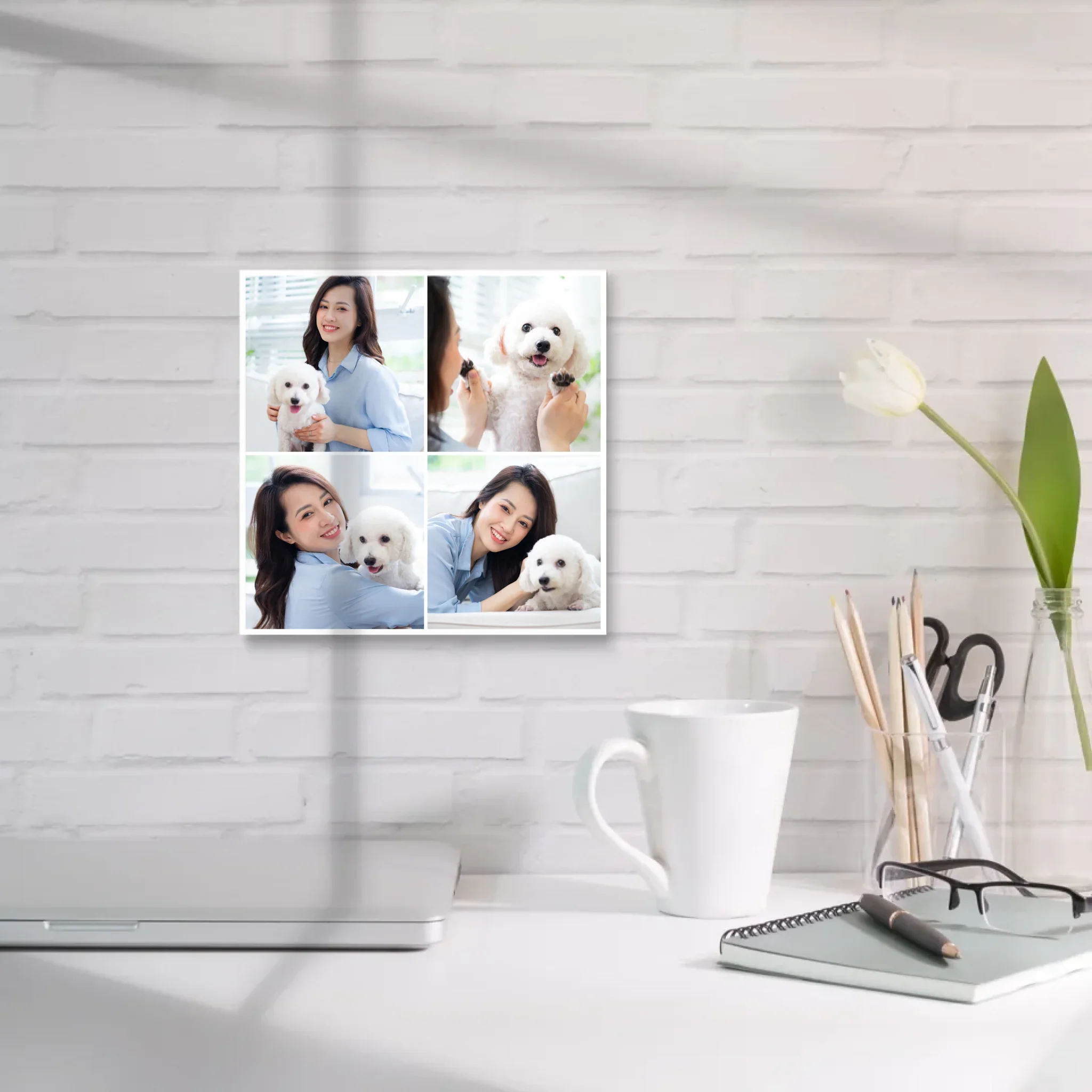 กรอบลอยจตุรัส แบบ 4 รูป - Image 7