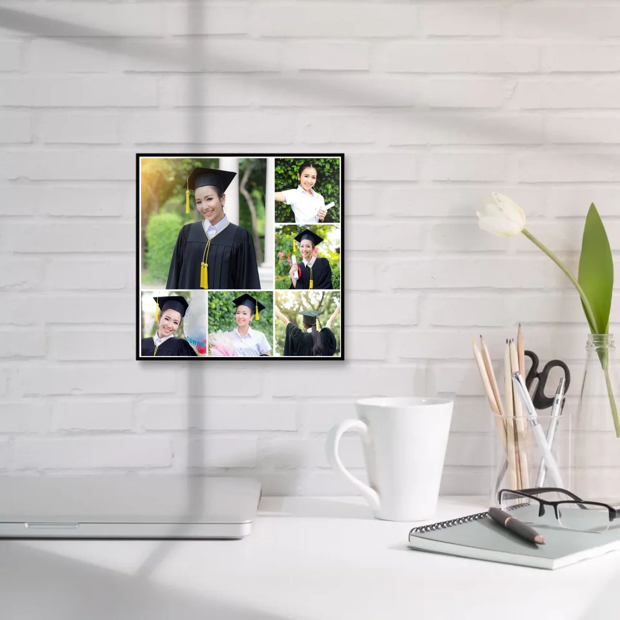 กรอบลอยจตุรัส แบบ 6 รูป - Image 6