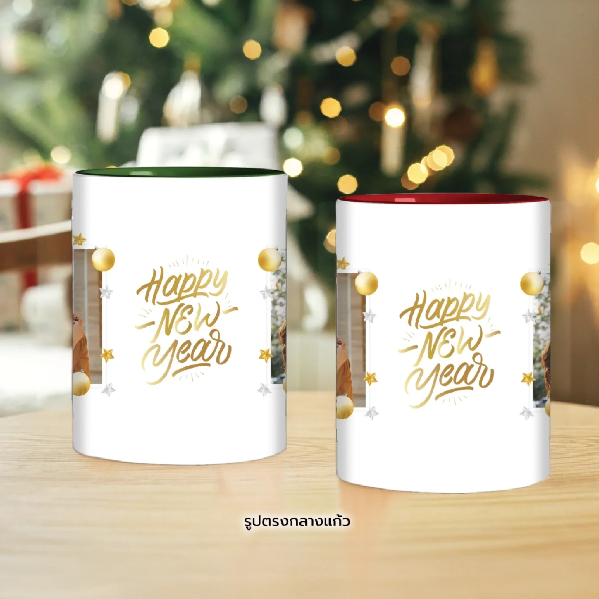 Gift Set - Mugคู่ Christmas&Happy New Year 01 - Image 3