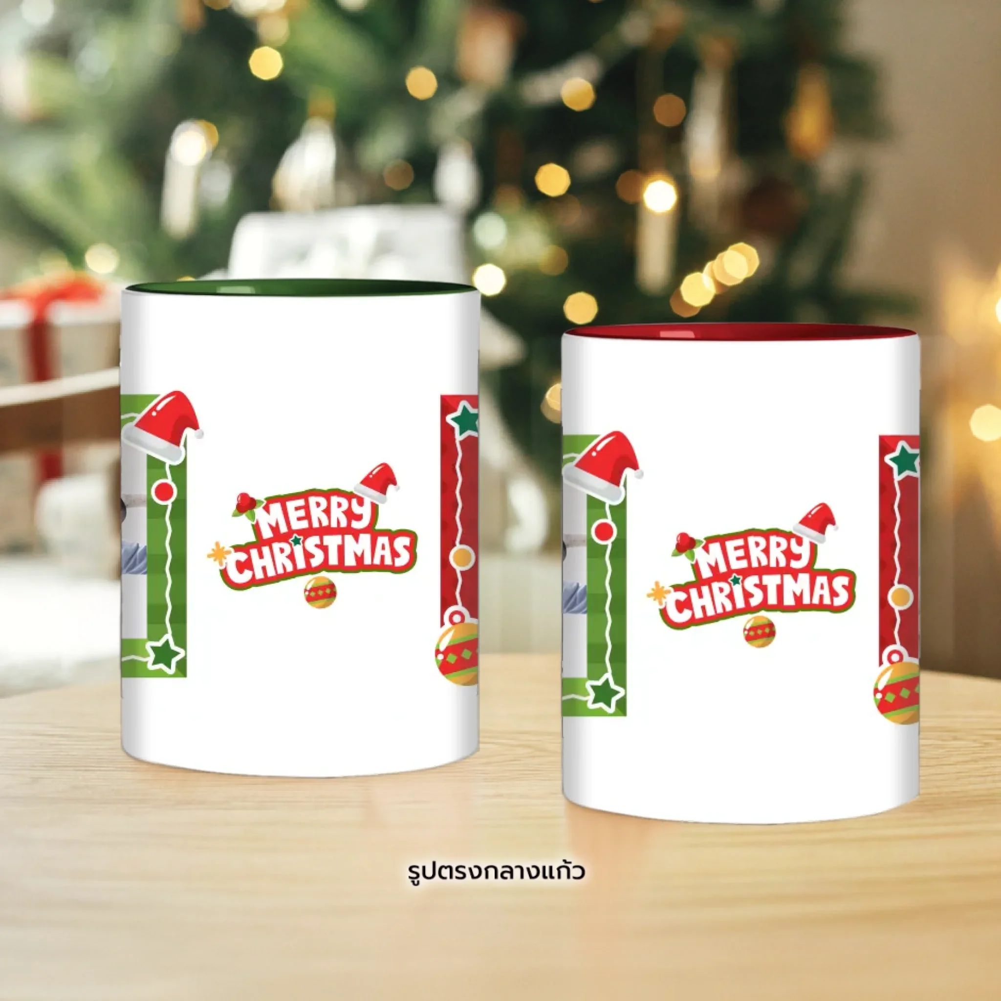 Gift Set - Mugคู่ Christmas&Happy New Year 05 - Image 3