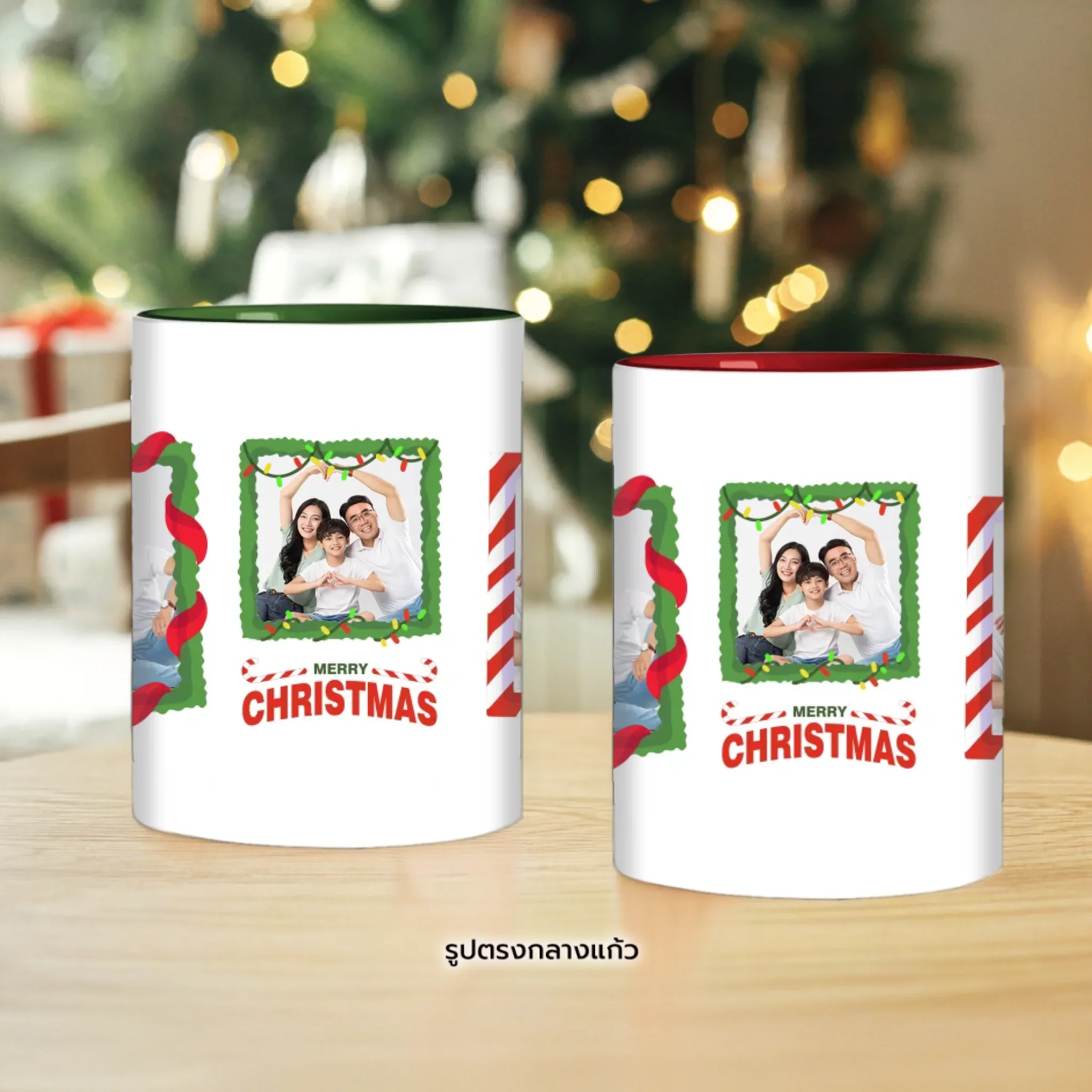 Gift Set - Mugคู่ Christmas&Happy New Year 06 - Image 3