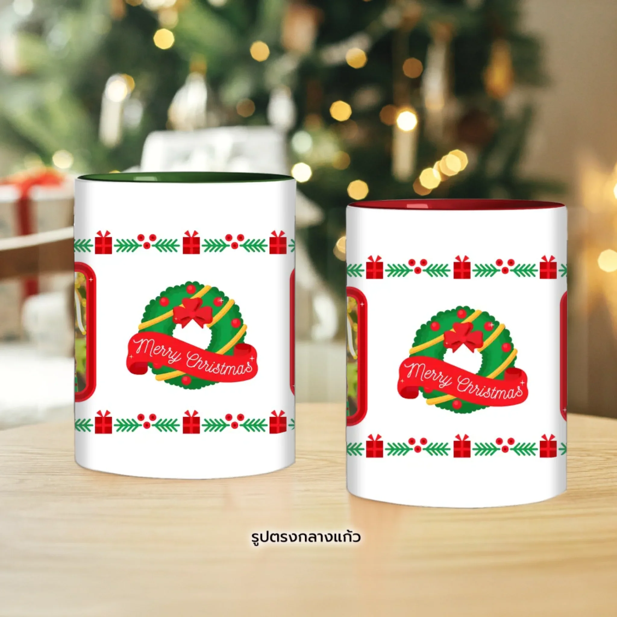 Gift Set - Mugคู่ Christmas&Happy New Year 11 - Image 3