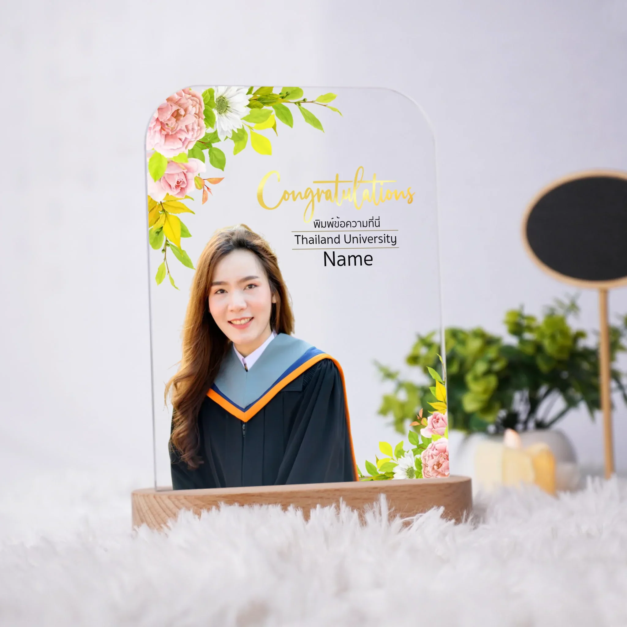 โคมไฟอะคริลิก M - Congratulations - Image 5